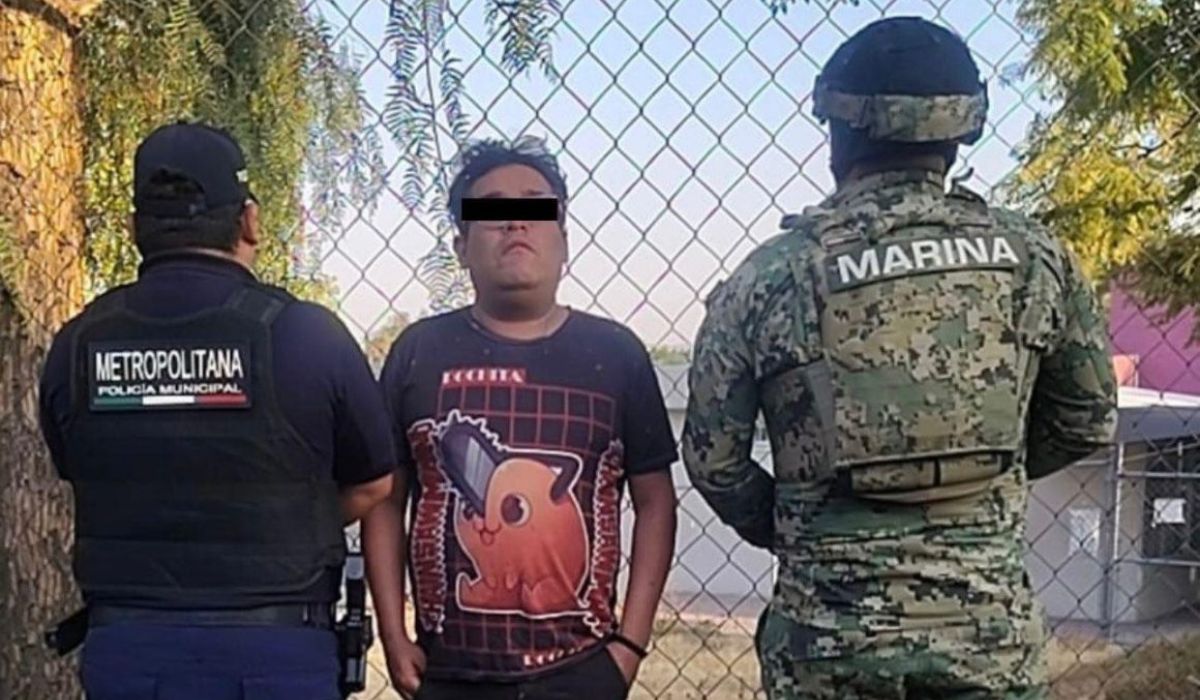 Por grabar a mujer, policía municipal y Marina detienen a sujeto